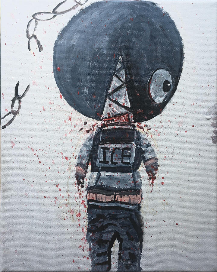 Behead, disarm, and humiliate. 8x10" Behead, disarm, and humiliate. 8x10"